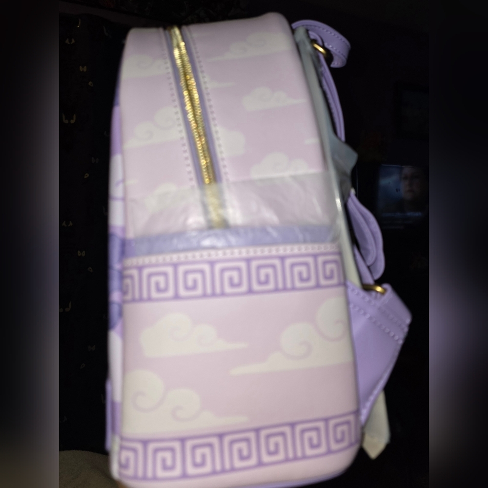 Brand New! Loungefly Disney Hercules Meg & The Muses Mini Backpack - Picture 4 of 8